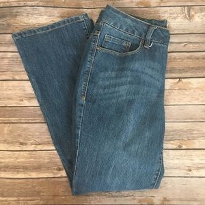 Faded Glory Curvy Bootcut Jeans Size 8P